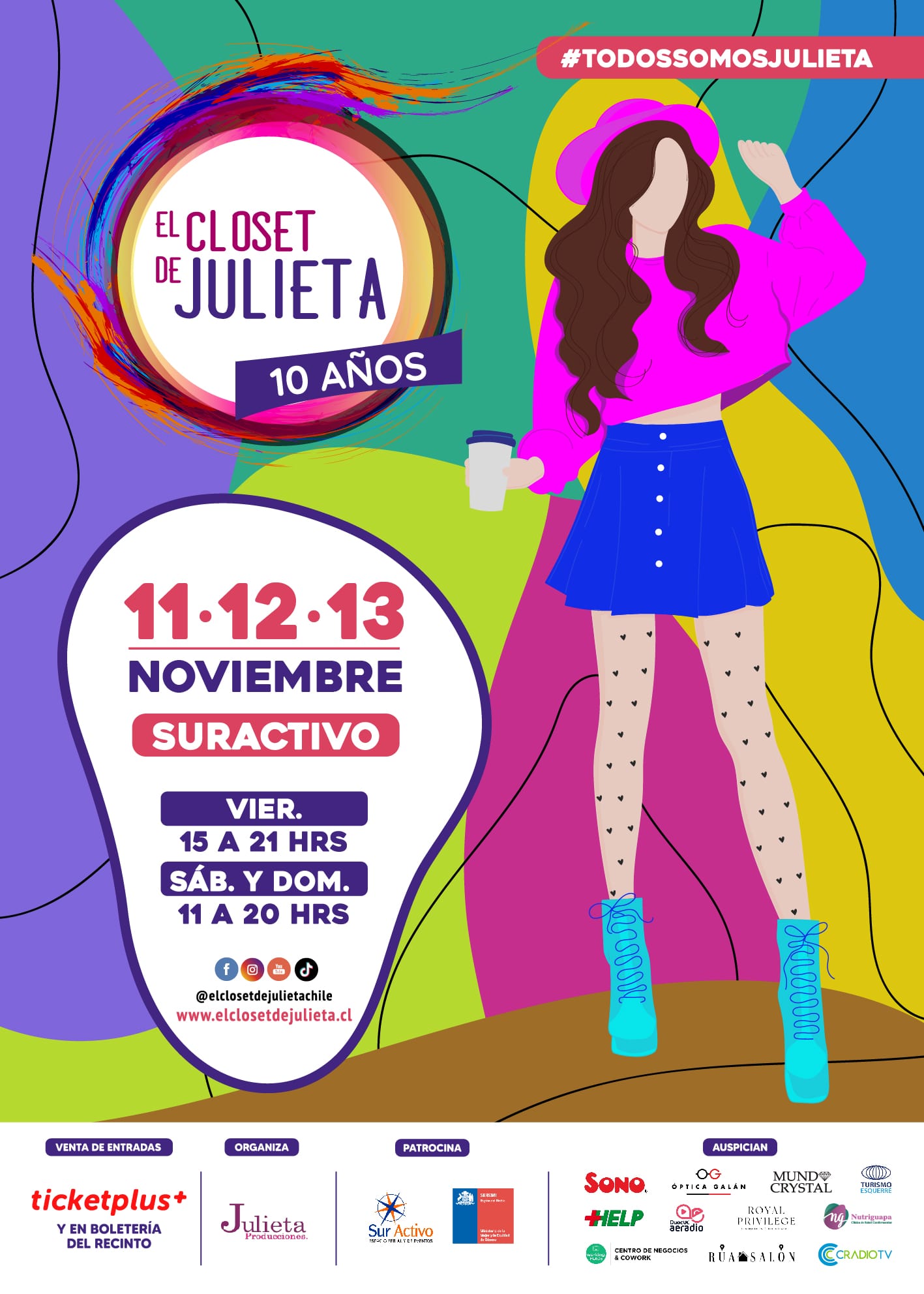 stands el closet de julieta